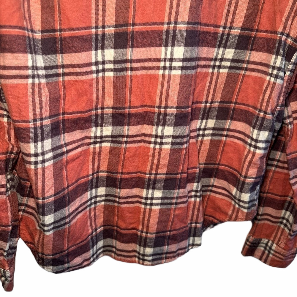 PAIGE Plaid Canyon Rose & Graystone Button Down Shirt Small Style 1986805-3093 - Picture 8 of 11